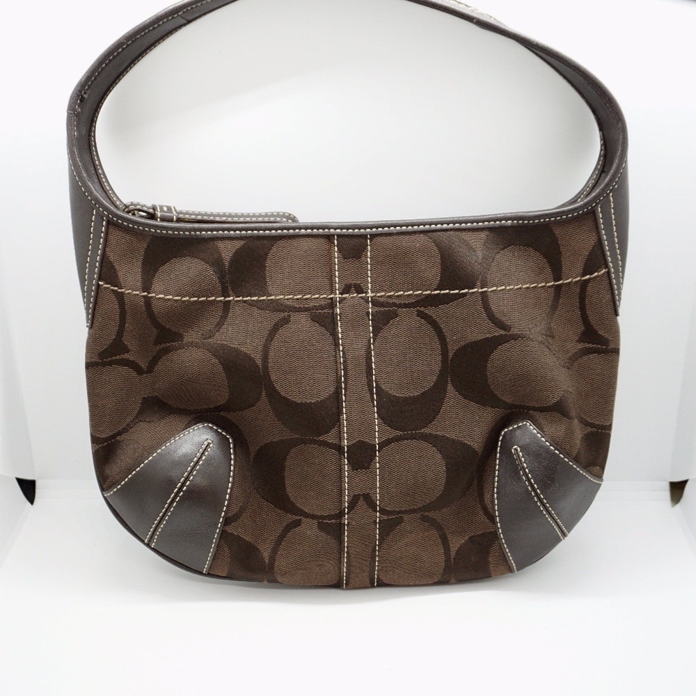 **SOLD** Coach | Signature C Canvas & Leather Bag